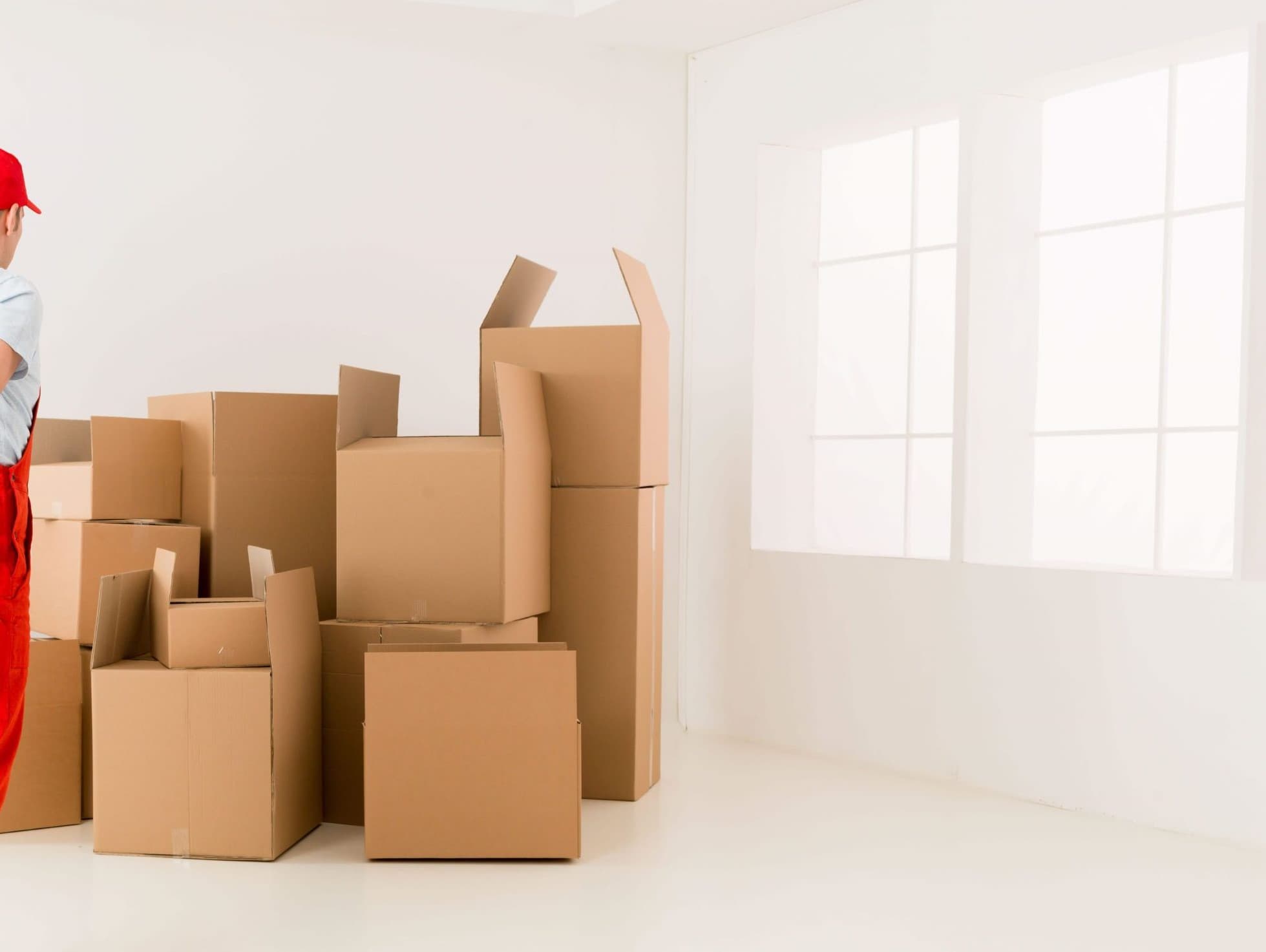 Professional movers handling relocation